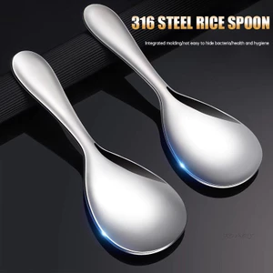 🌤️COD🌤️Thìa Đơm Cơm - Vá Xới Cơm Chất Liệu INOX 304 - Chất Lượng Hoàn Hảo- Cần Thiết Cho Mọi Nhà