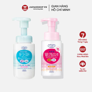 Sữa rửa mặt tạo bọt Kosé Softymo hỗ trợ tẩy trang làm sạch da chính hãng Nhật Bản 200ml