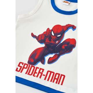 Áo thun sát nách Spiderman bé trai Rabity 505.901