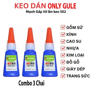 Combo 3 Chai Keo OILY GLUE Đa Năng Gấp 50 Lần Keo 502 Giá Tốt