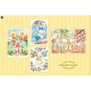 Sách Tô Màu Tiệm postcard trong khu rừng nhỏ