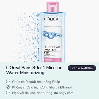 Nước Tẩy Trang Loreal 400ml