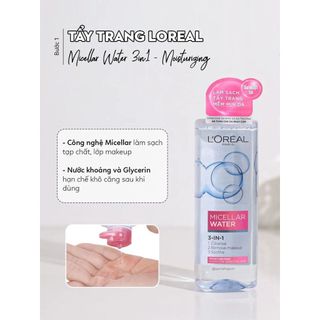 Nước Tẩy Trang Loreal 400ml