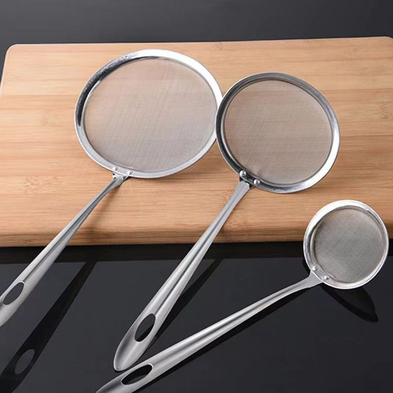 🌤️COD🌤️Dụng cụ hớt bọt, vớt cặn, lọc dầu lược dừa, rây bột bằng inox không gỉ lọc cà phê bằng vải, đa dạng đủ kích thước