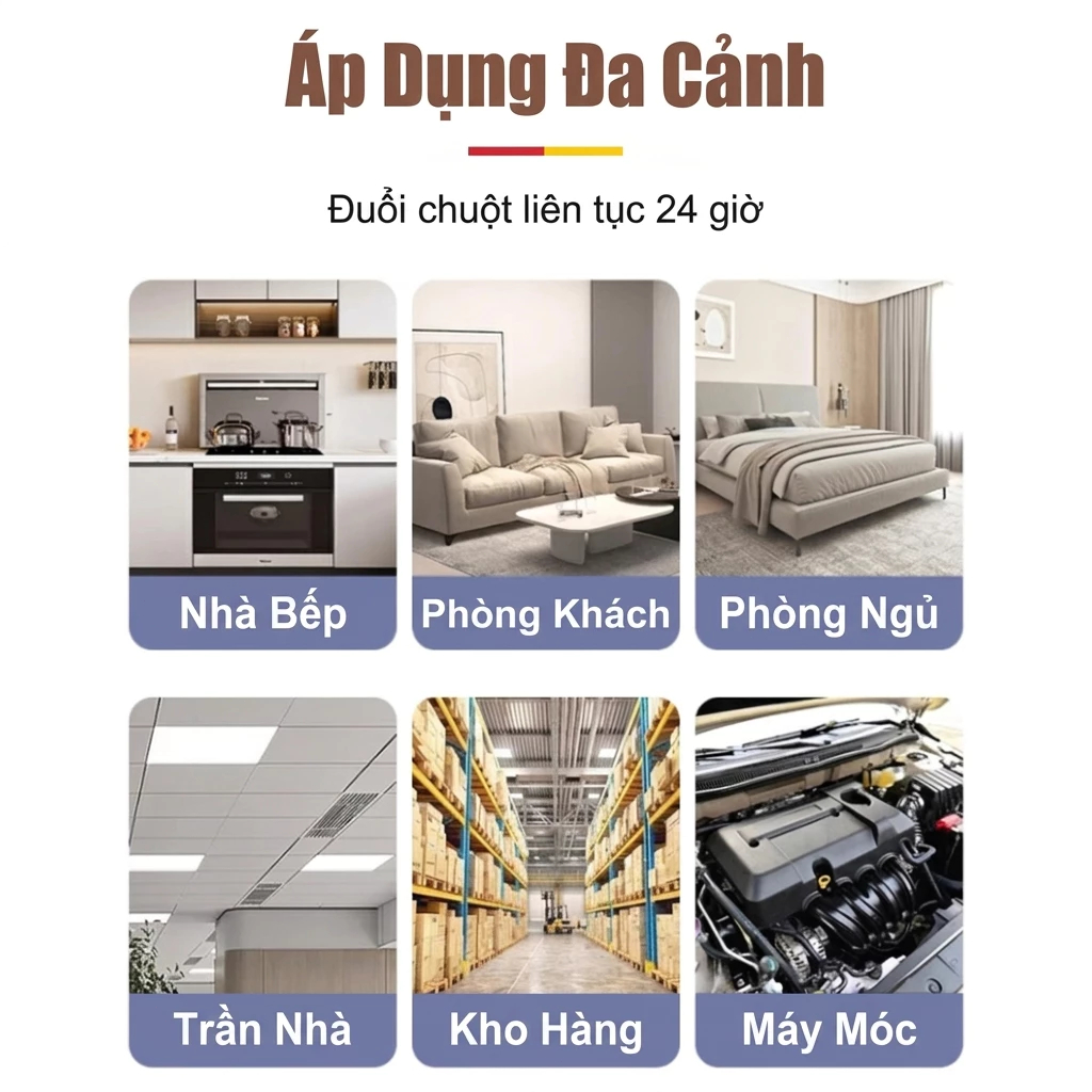 🐭 Không còn chuột nữa 🐭 Xịt đuổi chuột 500ml – Dùng trong nhà và xe hơi, không hóa chất độc hại, an toàn và hiệu quả ✅