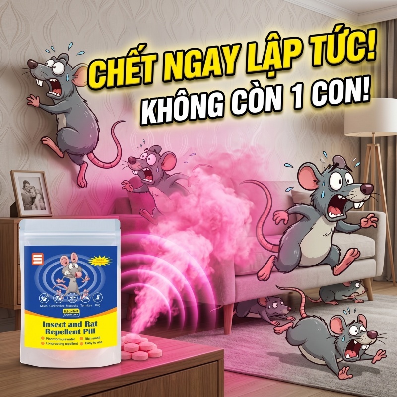 🐀 Đuổi chuột và côn trùng hiệu quả 🐭 Gel/thuốc thảo mộc đuổi chuột – Dùng trong xe hoặc nhà, hiệu quả lên tới 99.9% ✅