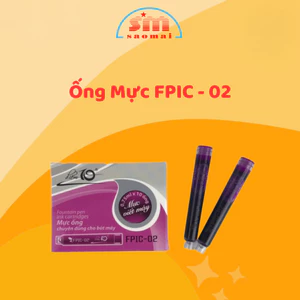 Ống Mực Thay Thế Bút Máy, Ống Mực Điểm 10 FPIC - 02