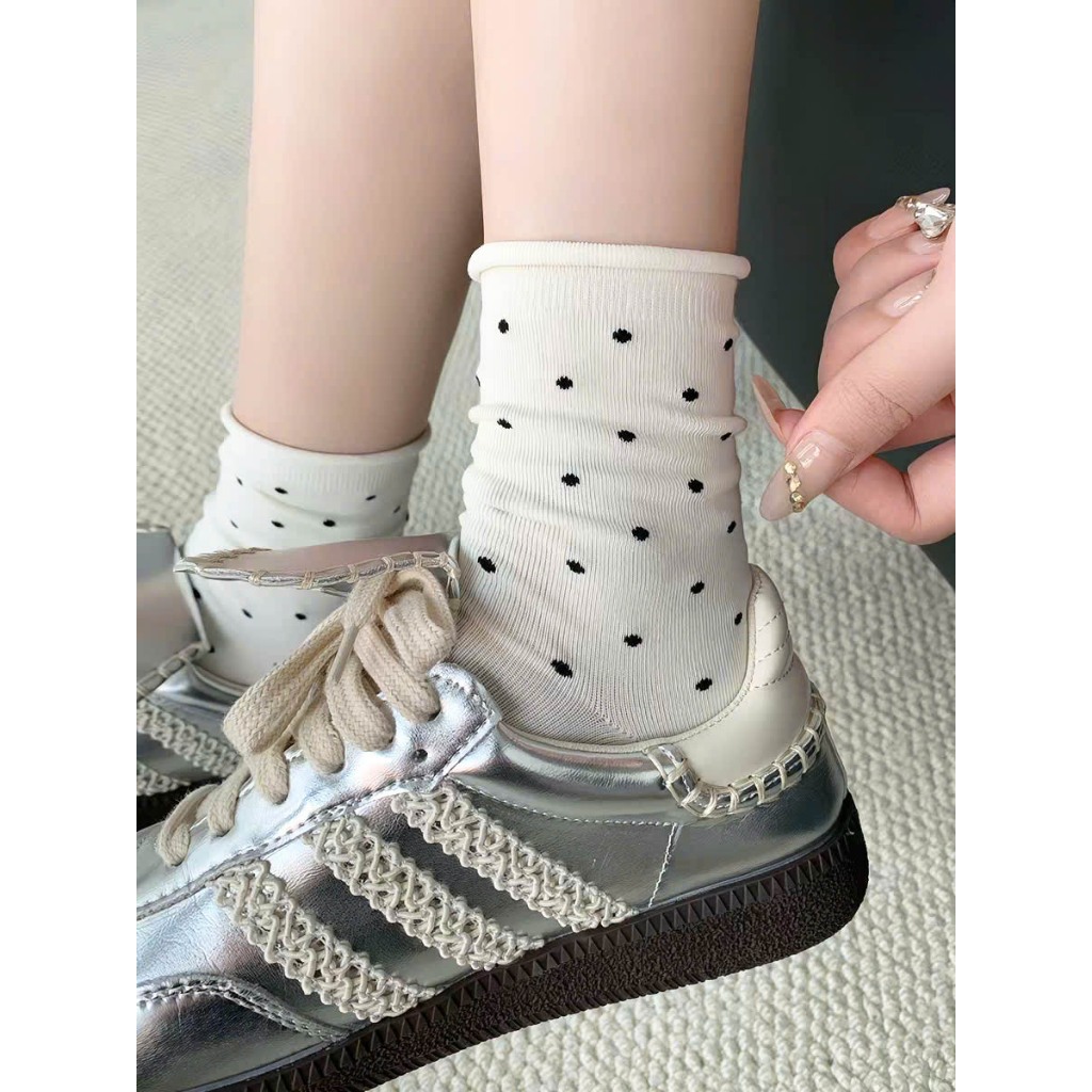 Tất vớ nữ cổ cao set 5 đôi style tiểu thư, chất liệu mềm mại thoáng khí - Ekiu Perseper