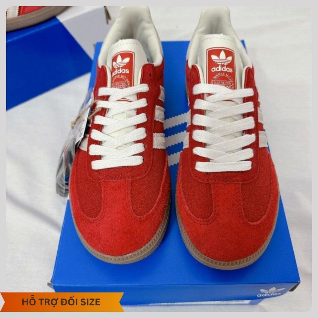 Giày Thể Thao Samm.Ba Đỏ, GIày Sneaker Samm.ba Đỏ Thời Trang Nam Nữ
