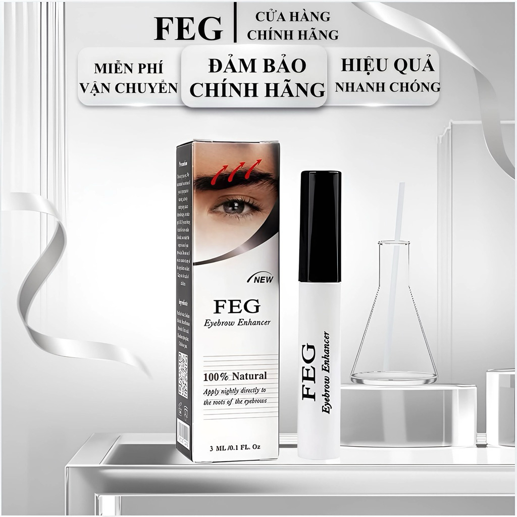 Dưỡng mày feg pro, dưỡng mi feg giúp mày đen nhánh 3ml