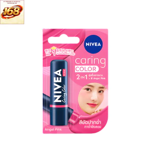 Son Dưỡng Có Màu NIVEA Angel Star (Màu Hồng - Rose) trọng lượng 4.8g