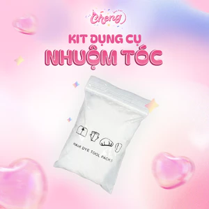 Dụng cụ hỗ trợ tự nhuộm tóc tại nhà (Áo choàng, Găng tay, Chùm đầu, Chùm tai) | Chenglovehairs