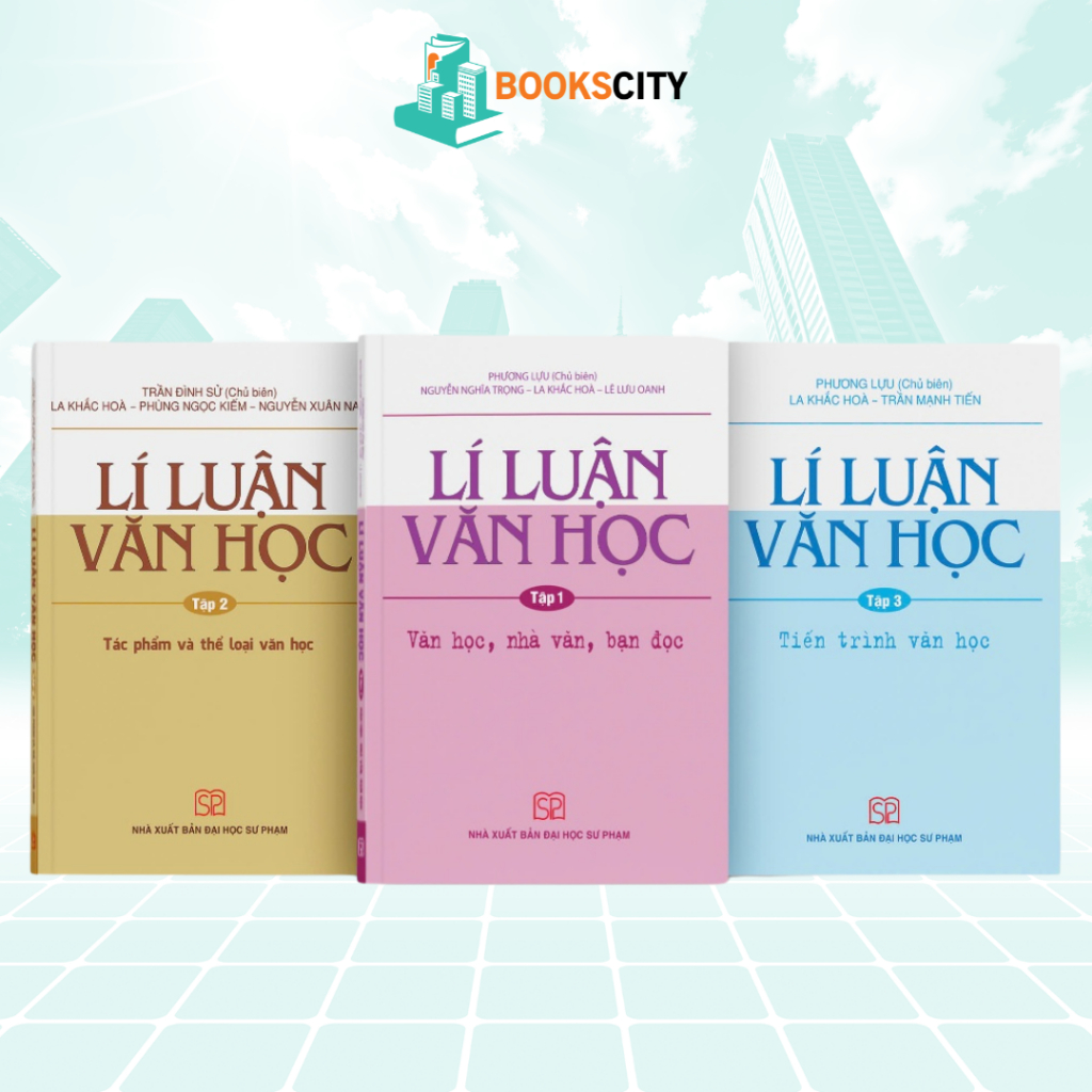 Combo 3 Cuốn Lí Luận Văn Học Tập 1,2,3 - Tái bản 2026