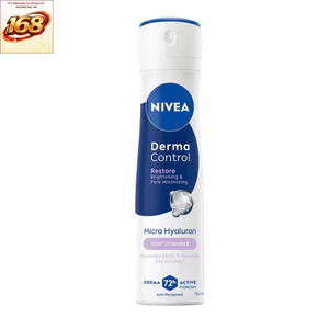 Xịt Ngăn Mùi NIVEA Derma Bright Solution (Bright Restore) dung tích 150ml