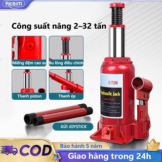 Kích thủy lực ô tô loại kích 2tấn-32 tấn con đội thủy lực có van an toàn ( Kích Ô tô Con Đội Thuỷ Lực )