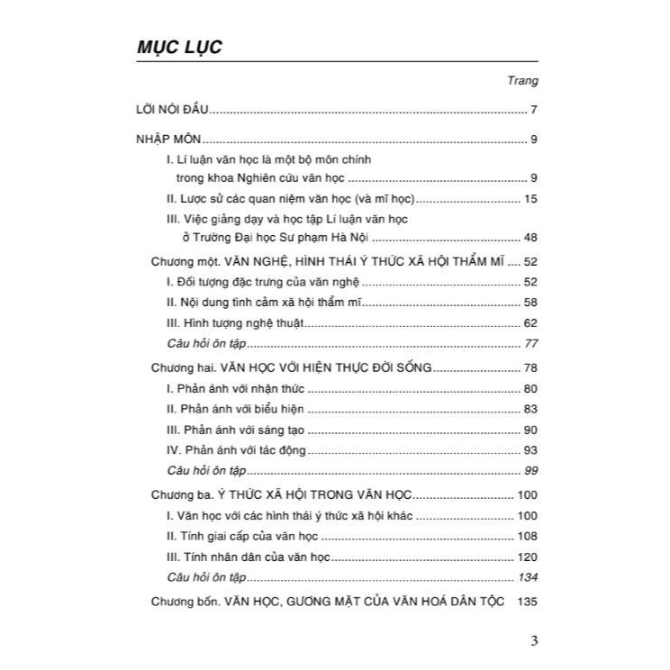 Combo 3 Cuốn Lí Luận Văn Học Tập 1,2,3 - Tái bản 2026