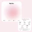 Bìa nailbox 2 mặt bo góc tặng kèm túi bóng kiếng G051, 7x7cm cán màng giấy, chất liệu C300