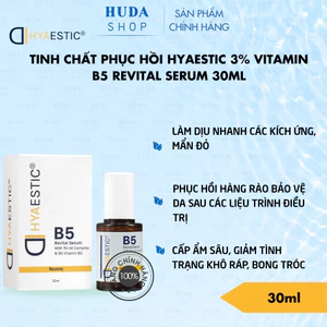 Tinh chất phục hồi Hyaestic 3% Vitamin B5 Revital Serum 30ml