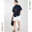Áo Sơ Mi Ngắn Tay Dinoman x Yumi Chất Liệu Vải Cotton Thấm Hút Tốt Mềm Mại Form Over Size Basic Trẻ Trung - SM015