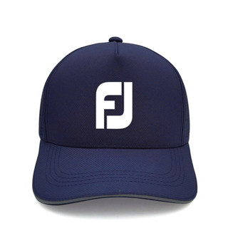 Mũ golf fj 2 màu đen trắng vải golf co dãn thấm hút mồ hộ