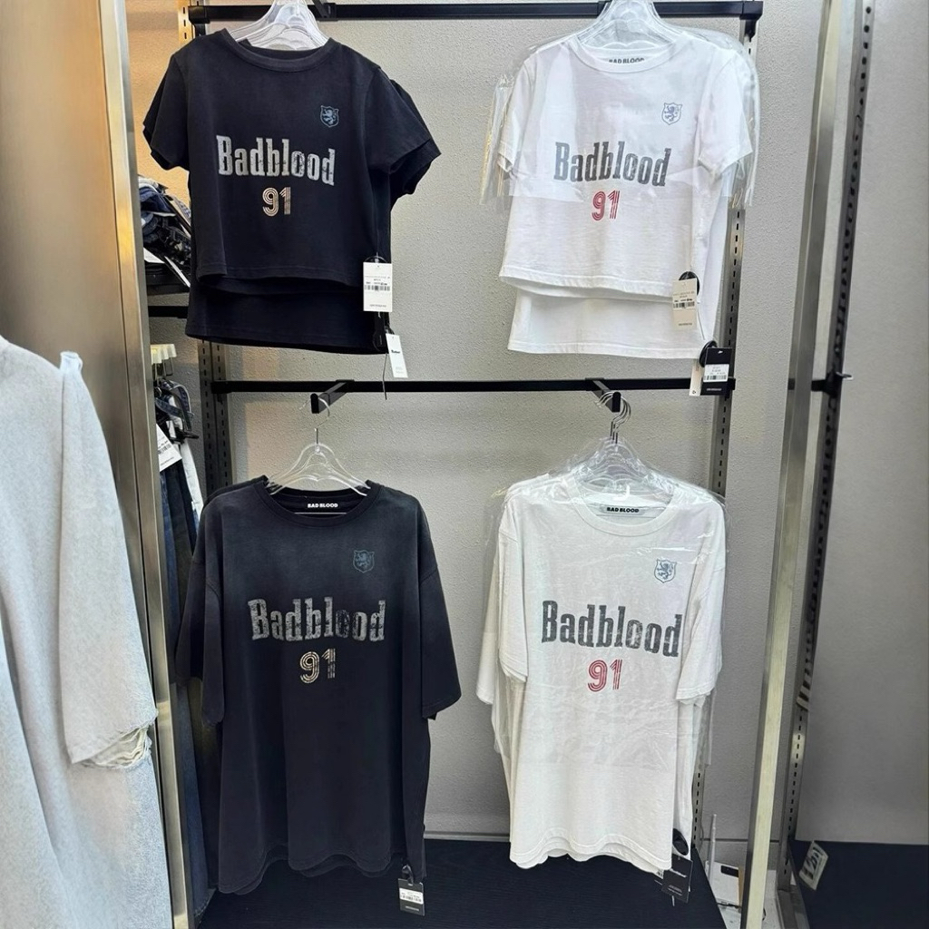áo 91 dáng croptop badblood