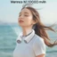 Quạt Đeo Cổ Warmco N1 Pin 10000mAh - Tuabin Kép Làm Mát 360 Độ, Pin Dùng Đến 30 Giờ, 4 Chế Độ Gió