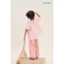 Quần Dài Bé Gái GUMAC Form Suông Bo Chun Phối Ren Kaki Mềm Dễ Thương QKG04036