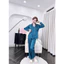 Tay dài quần dài pijama lụa latin trơn , mềm nhẹ mát