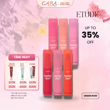 Son Tint Trái Cây ETUDE Dear Darling Marker Tint 6 Màu 3,5g