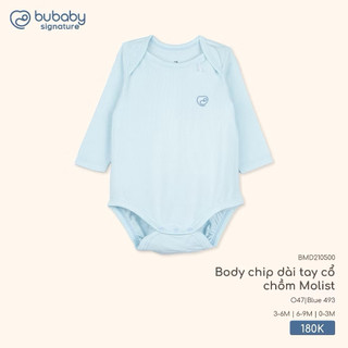 Body chip dài tay cổ chồm bubaby sale 0-3,3-6,6-9m