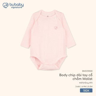 Body chip dài tay cổ chồm bubaby sale 0-3,3-6,6-9m