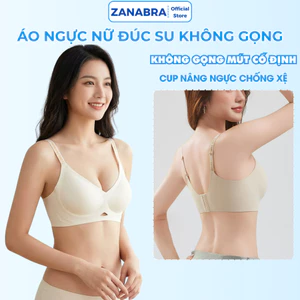 Áo ngực nữ su đúc cao cấp không gọng Áo lót nữ mút 1.5cm dây vai co giãn ZANABRA A960