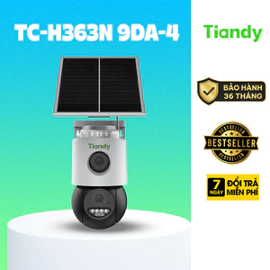 Camera thương hiệu Tiandy 4G 2 ống kính 3MP+3MP TC-H363N 9DA-4 Color Maker, quan sát toàn cảnh và chi tiết CHÍNH HÃNG