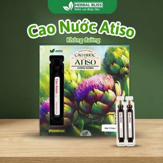 Cao Atiso Không Đường AMMU  Dạng Ống Uống Trực Tiếp Tiện Lợi 10 Ống