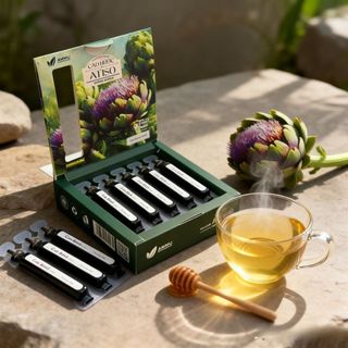Cao Atiso Không Đường AMMU  Dạng Ống Uống Trực Tiếp Tiện Lợi 10 Ống