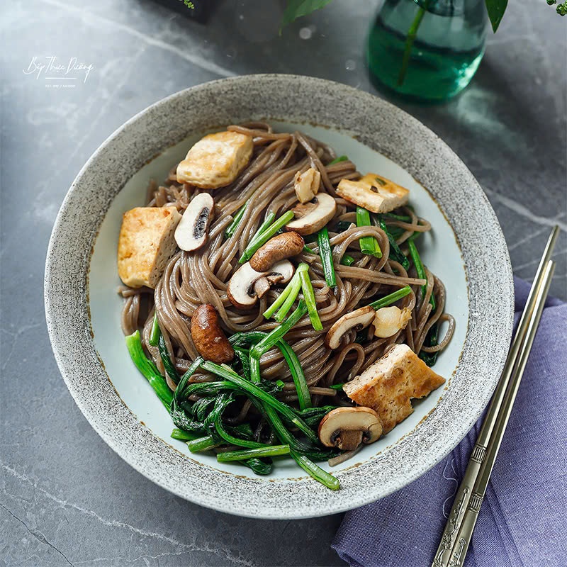 Mì Ăn Kiêng Lúa Mạch Đen Gaia Farm (300g) - Mì Nguyên Cám, Lựa Chọn Vàng Cho Chế Độ Eat Clean & Healthy Luka Food