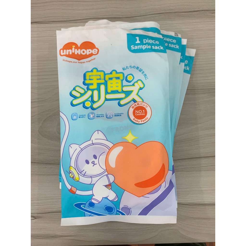 COMBO [10 MIẾNG DÙNG THỬ] Bỉm/Tã dán & quần dành cho trẻ em thương hiệu UNIHOPE
