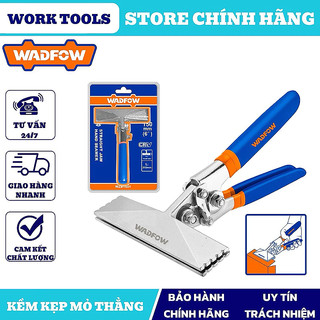 ĐỒ NGHỀ WADFOW Kềm kẹp mỏ thẳng dẹp 6" WZB1501