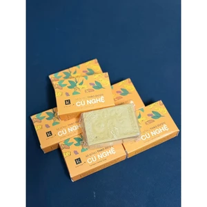 Xà Bông Củ Nghệ 100g VIETKET - Giúp Duy Trì Độ Ẩm, Sáng Da, Mờ Thâm, Dưỡng Da Sáng Mịn, Làm Sạch Da
