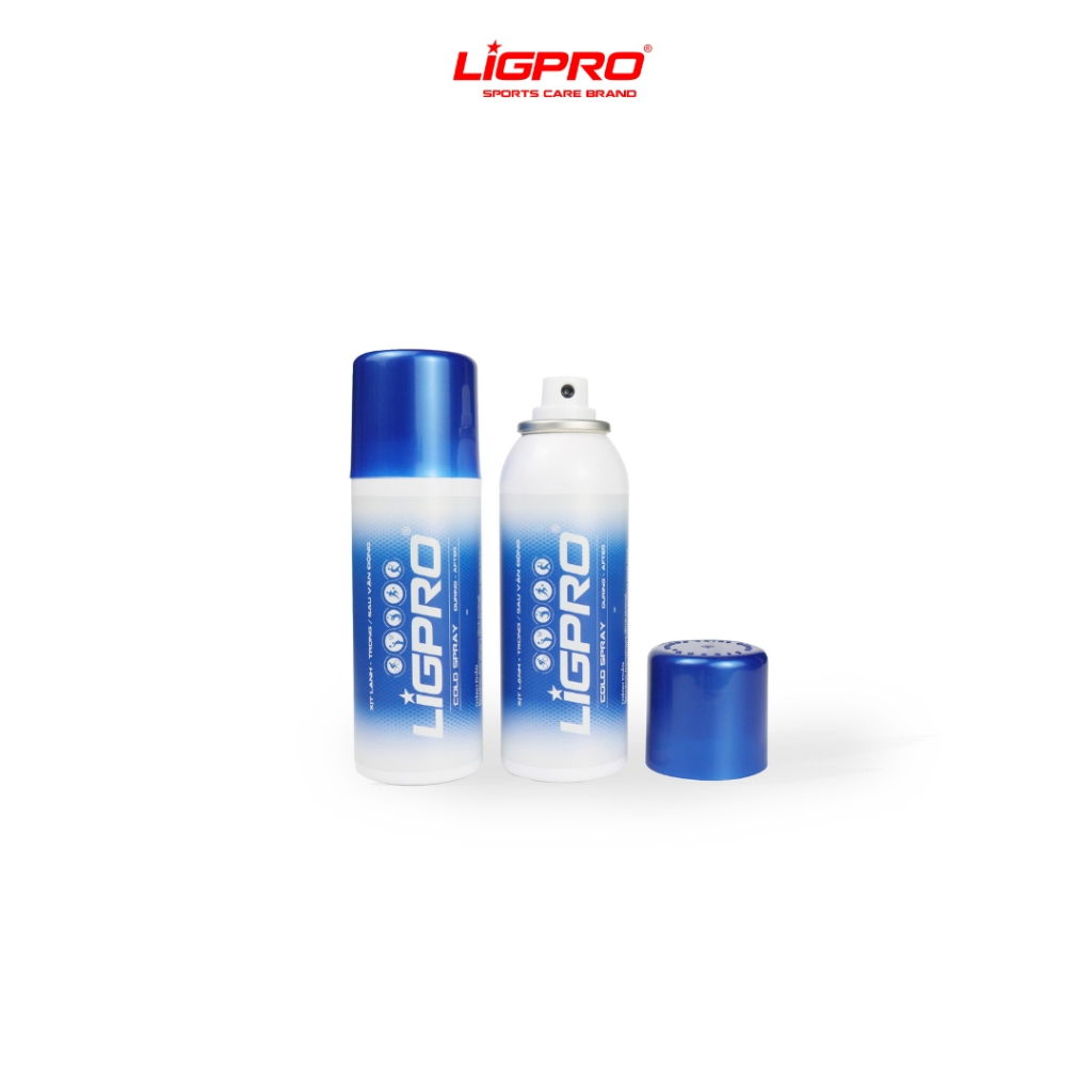 Xịt Lạnh Thảo Dược Ligpro Giảm Đau Tức Thì, Giảm Sưng Chấn Thương Thể Thao 160ml