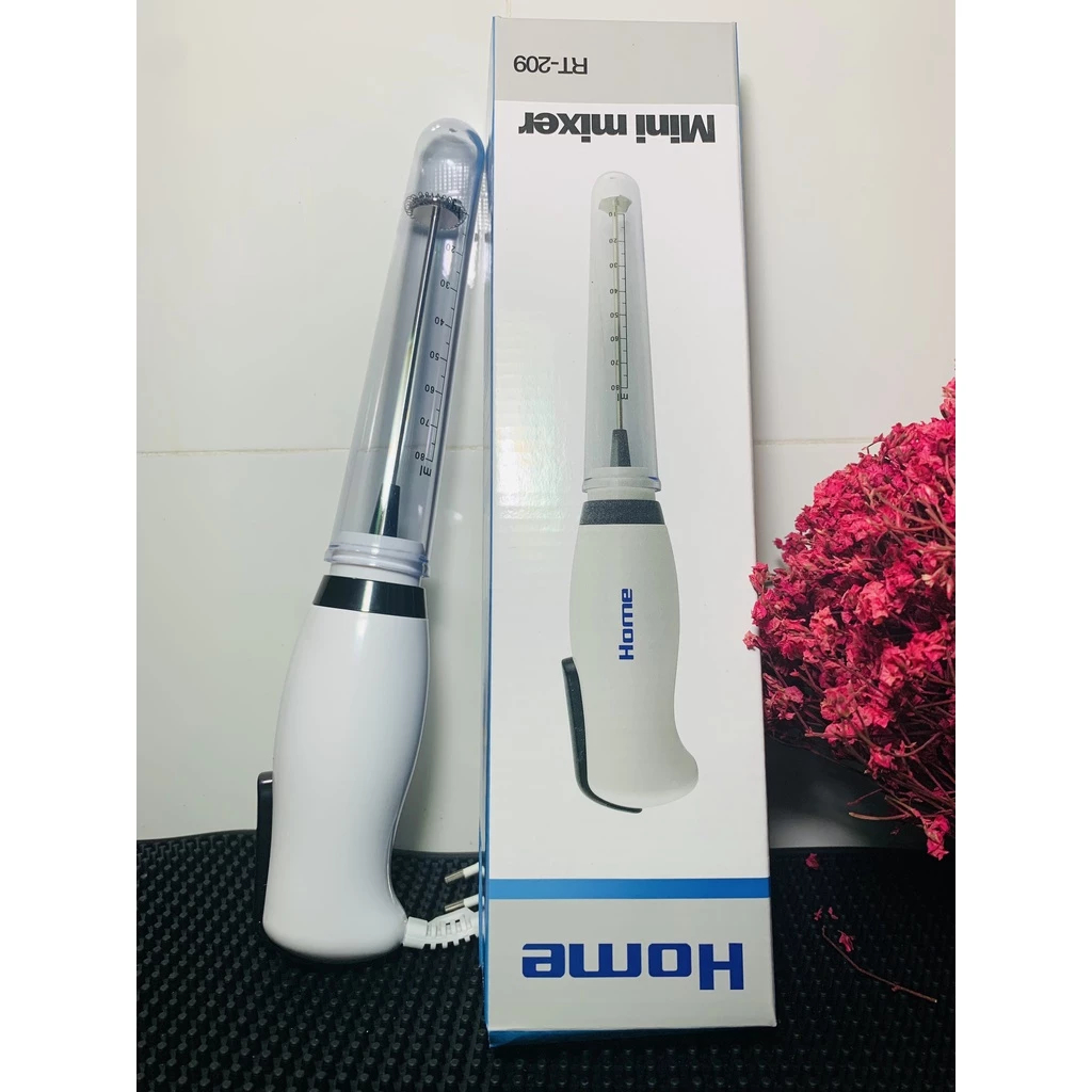 Máy tạo bọt sữa, cà phê cầm tay Home 25W, máy đánh bọt kem mạnh tốc độ nhanh tiện lợi dùng cho pha chế