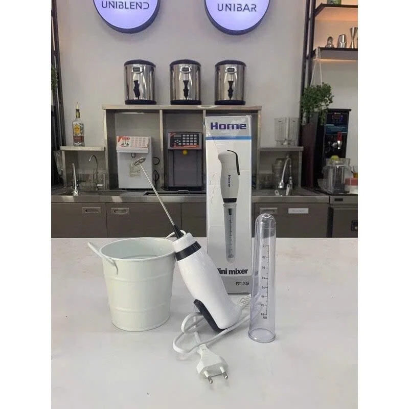 Máy tạo bọt sữa, cà phê cầm tay Home 25W, máy đánh bọt kem mạnh tốc độ nhanh tiện lợi dùng cho pha chế