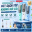 Tông Đơ Cắt Tóc Cho Bé Tông Đơ Hớt Tóc Siêu Êm Dùng Ngay Cả Khi Bé Ngủ, Có Sạc Pin Rời Kèm Bộ Phụ Kiện
