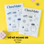 Combo 5/10 Vở Kẻ Ngang B5 MoNo ClassMate 70GSM Bìa Chống Nước, Giấy Ăn Mực, Vở B5, 80/120 Trang Ghi Chép