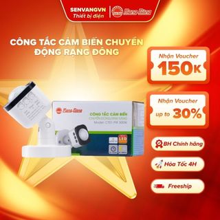 Công tắc cảm biến Rạng Đông cảm biến chuyển động cảm biến ánh sáng Model: CT01.PIR 300W
