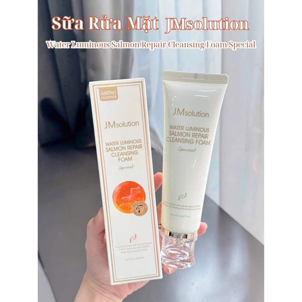 sữa rửa mặt JM PDRN Cá Hồi