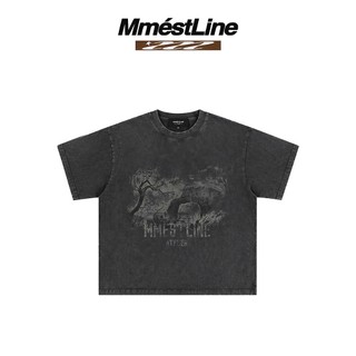 Áo thun MMESTLINE Wash "RIDDLE" MME chất vải Premium Cotton form Boxy