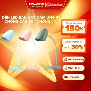 Đèn bàn RẠNG ĐÔNG bảo vệ thị lực Model: RD-RL-38.PLUS 6W chống cận thị,chống lóa