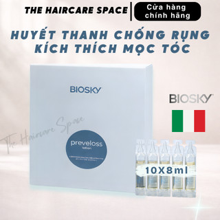 [Chính hãng] Huyết thanh Biosky Preveloss Lotion chống rụng tóc & kích thích mọc tóc (Hộp 10x8ml)