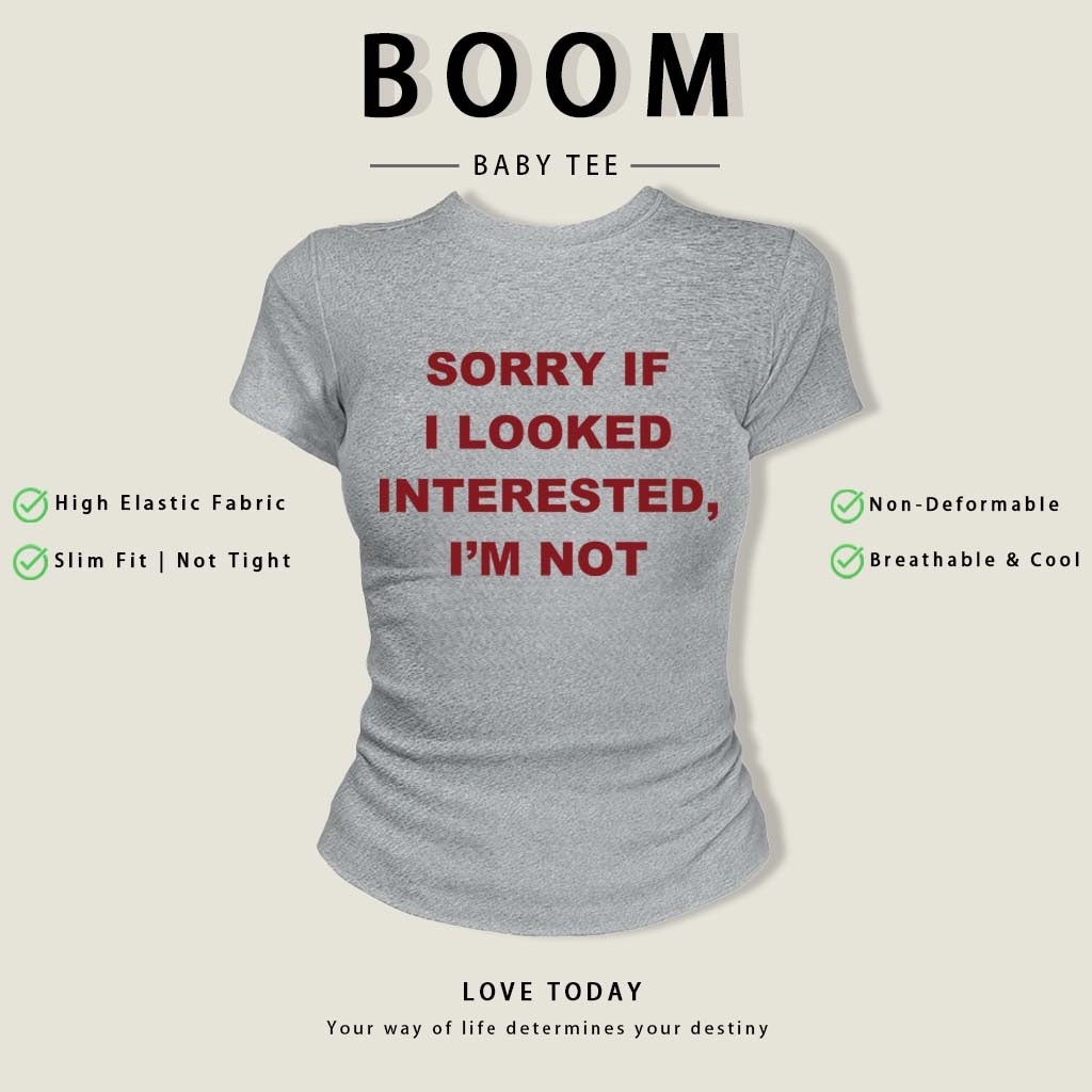 BOOM (Giao hàng trong 24 giờ) áo thun baby tee áo girl phố áo hồng fashion mùa hè áo phông cotton